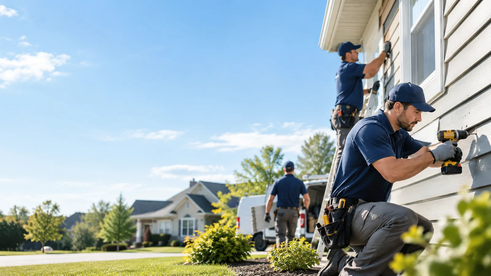 Cracked Siding Repair in New Town, ND
